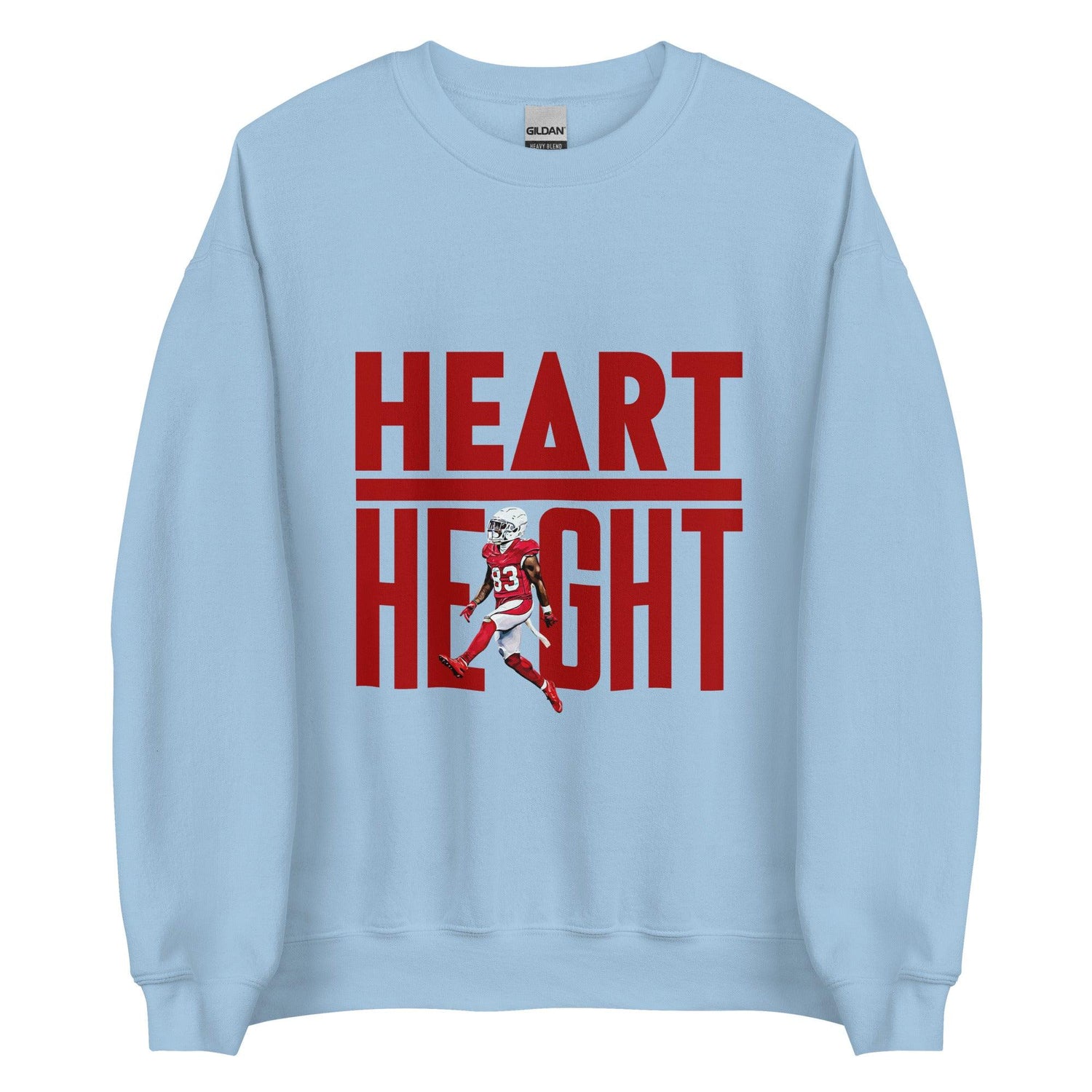 Greg Dortch "Heart Over Height" Sweatshirt - Fan Arch