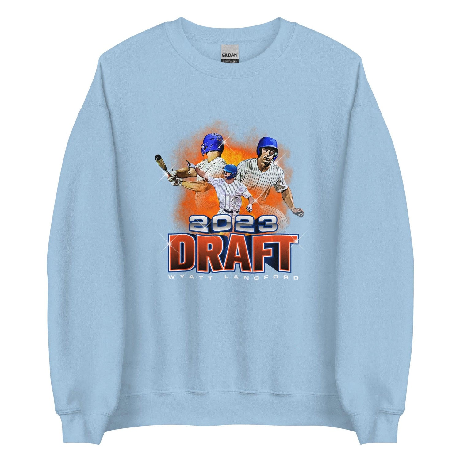 Wyatt Langford "MLB Draft" Sweatshirt - Fan Arch