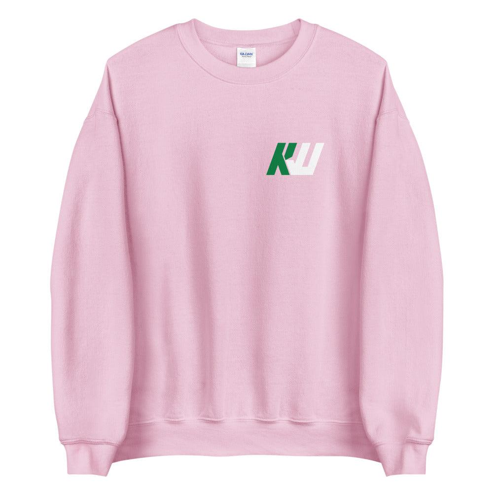Kylee Watson "KW" Sweatshirt - Fan Arch