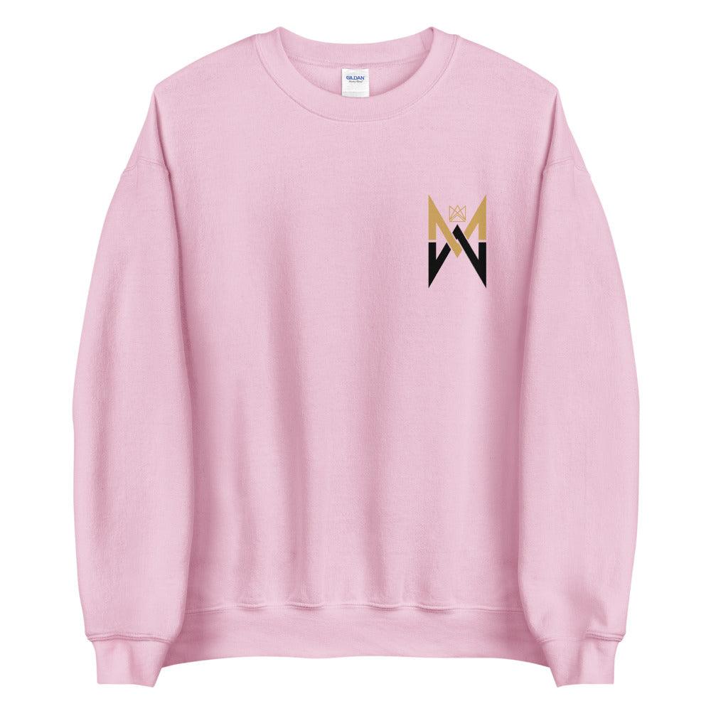 Malachi Wideman "MW" Sweatshirt - Fan Arch