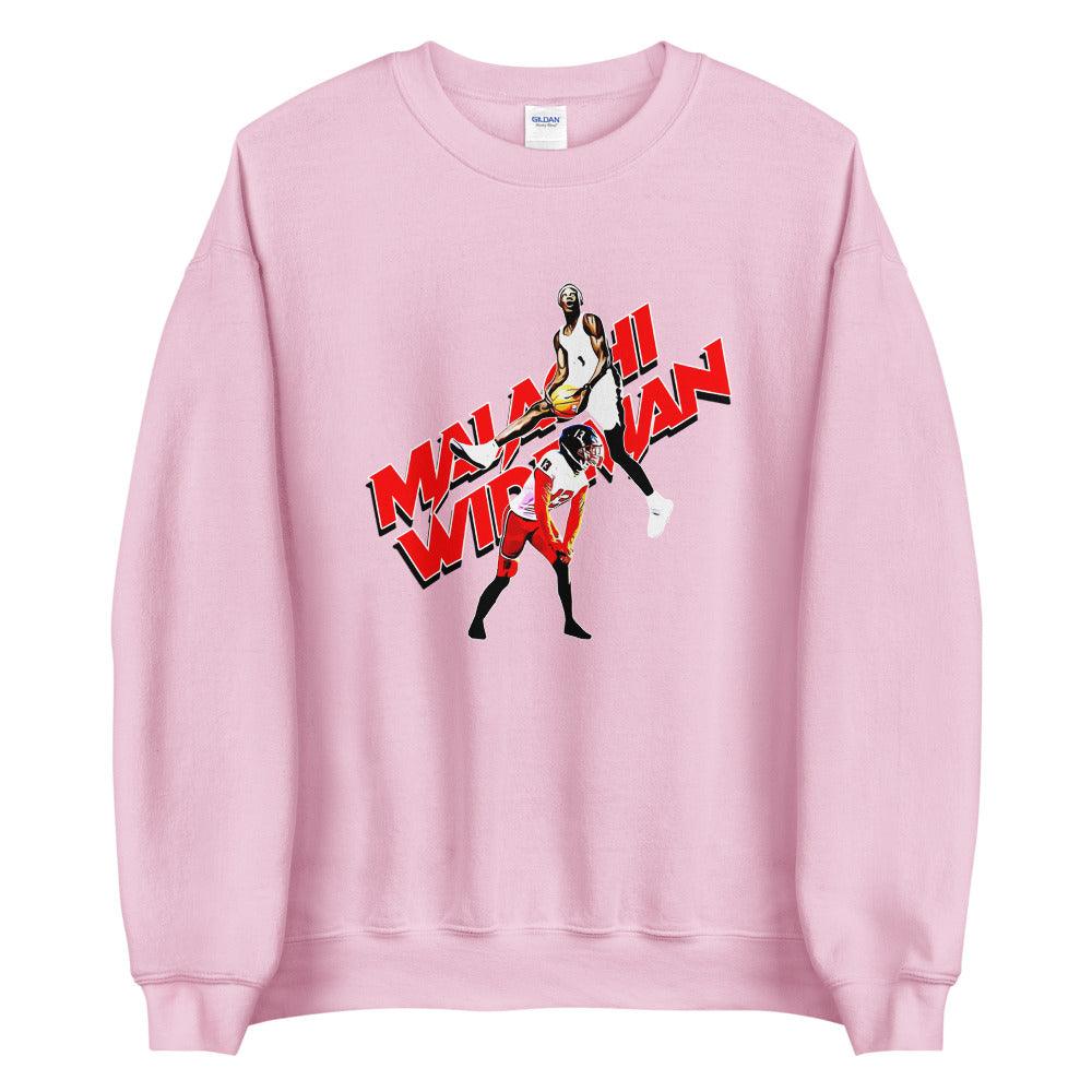 Malachi Wideman "Dual Threat" Sweatshirt - Fan Arch