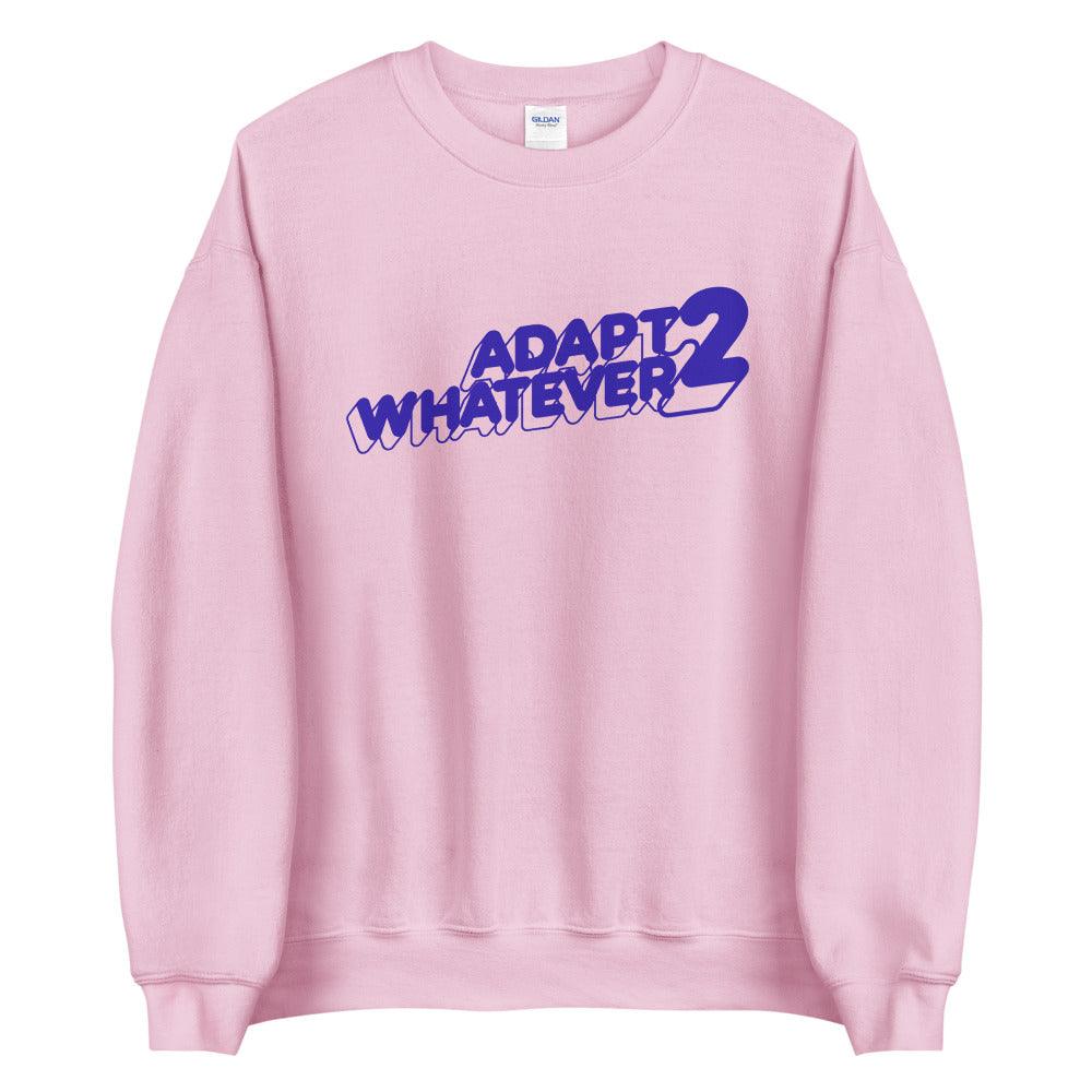 Korey Banks Jr. "Adapt 2 Whatever" Sweatshirt - Fan Arch