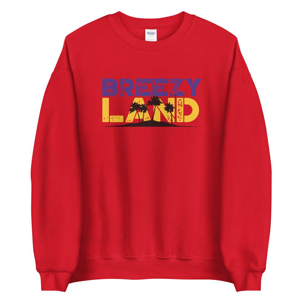 Bashaud Breeland "BREEZY LAND" Sweatshirt - Fan Arch
