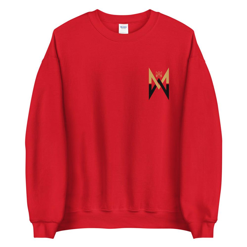 Malachi Wideman "MW" Sweatshirt - Fan Arch