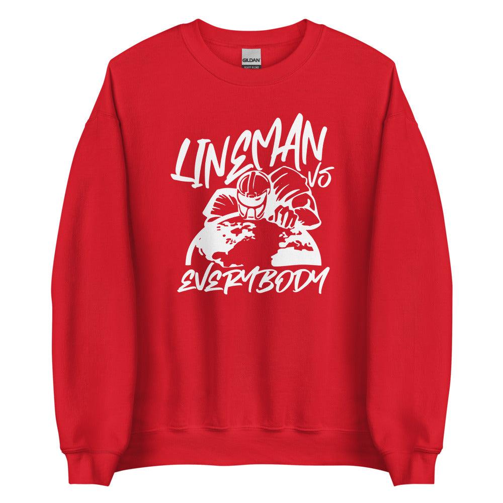 Leon Searcy "Lineman Vs. Everybody" Sweatshirt - Fan Arch