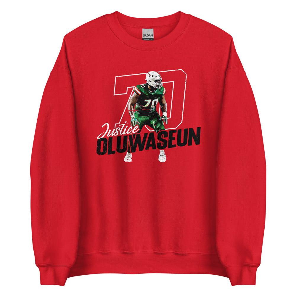 Justice Oluwaseun "Gameday" Sweatshirt - Fan Arch