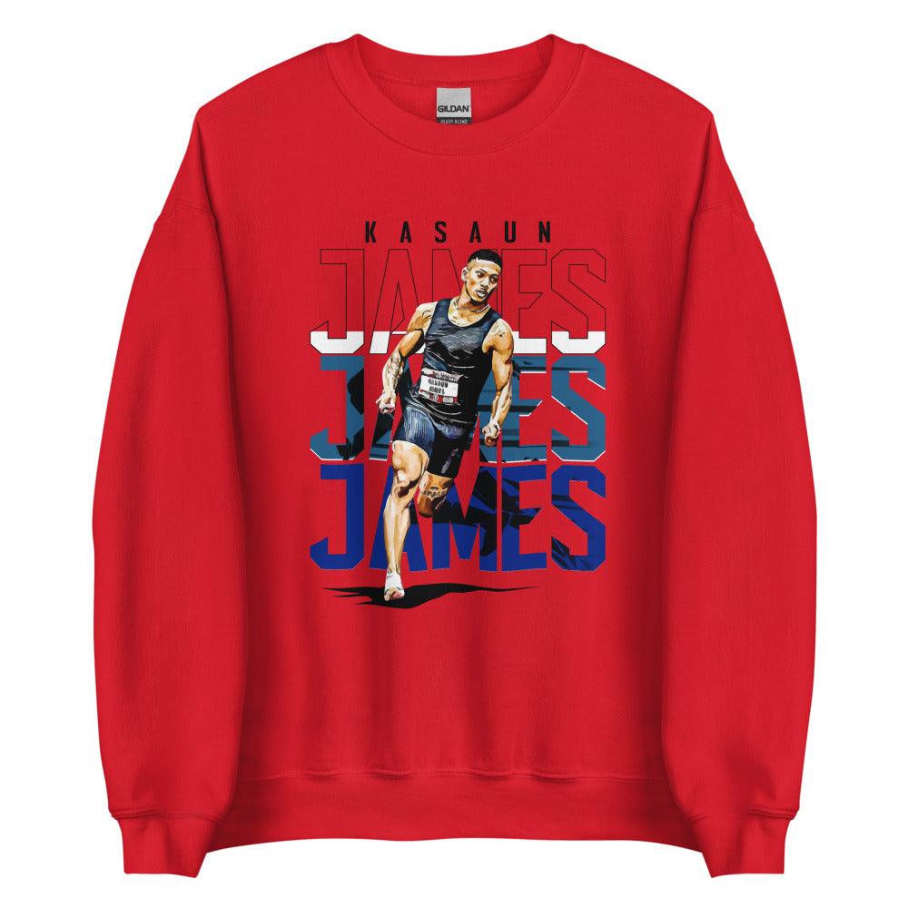 Kasaun James "Race Time" Sweatshirt - Fan Arch