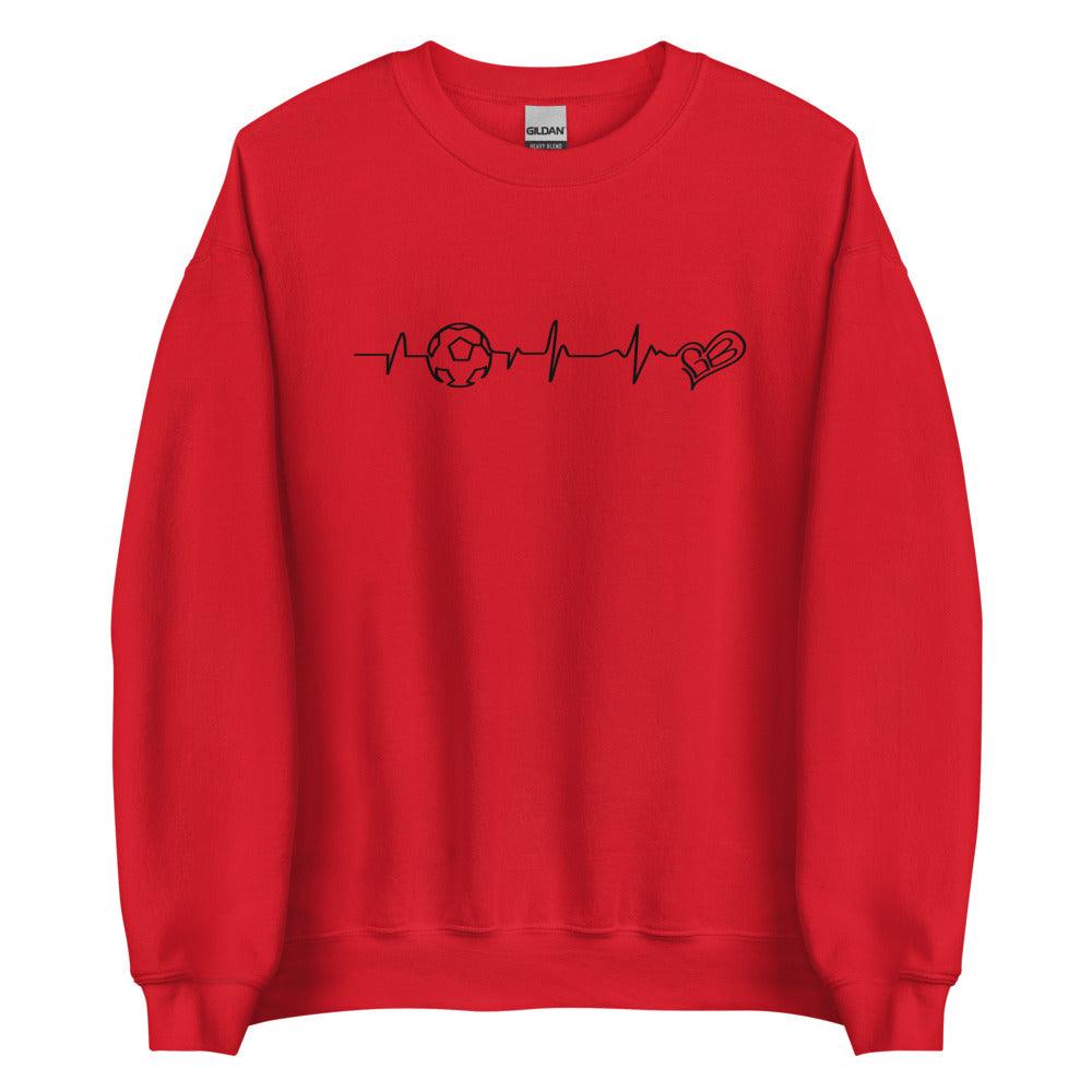 Gino Boscia “Heartbeat” Sweatshirt - Fan Arch