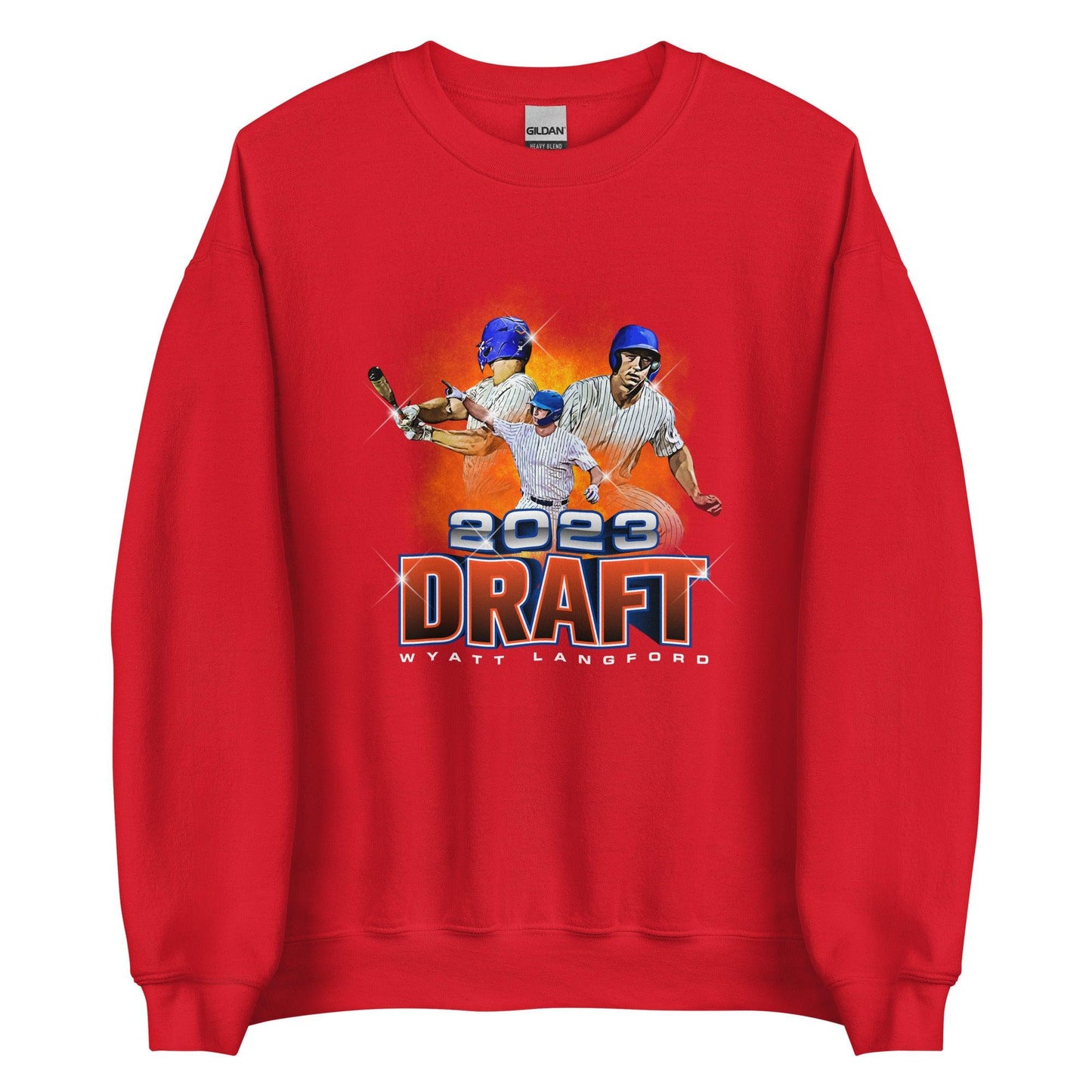 Wyatt Langford "MLB Draft" Sweatshirt - Fan Arch