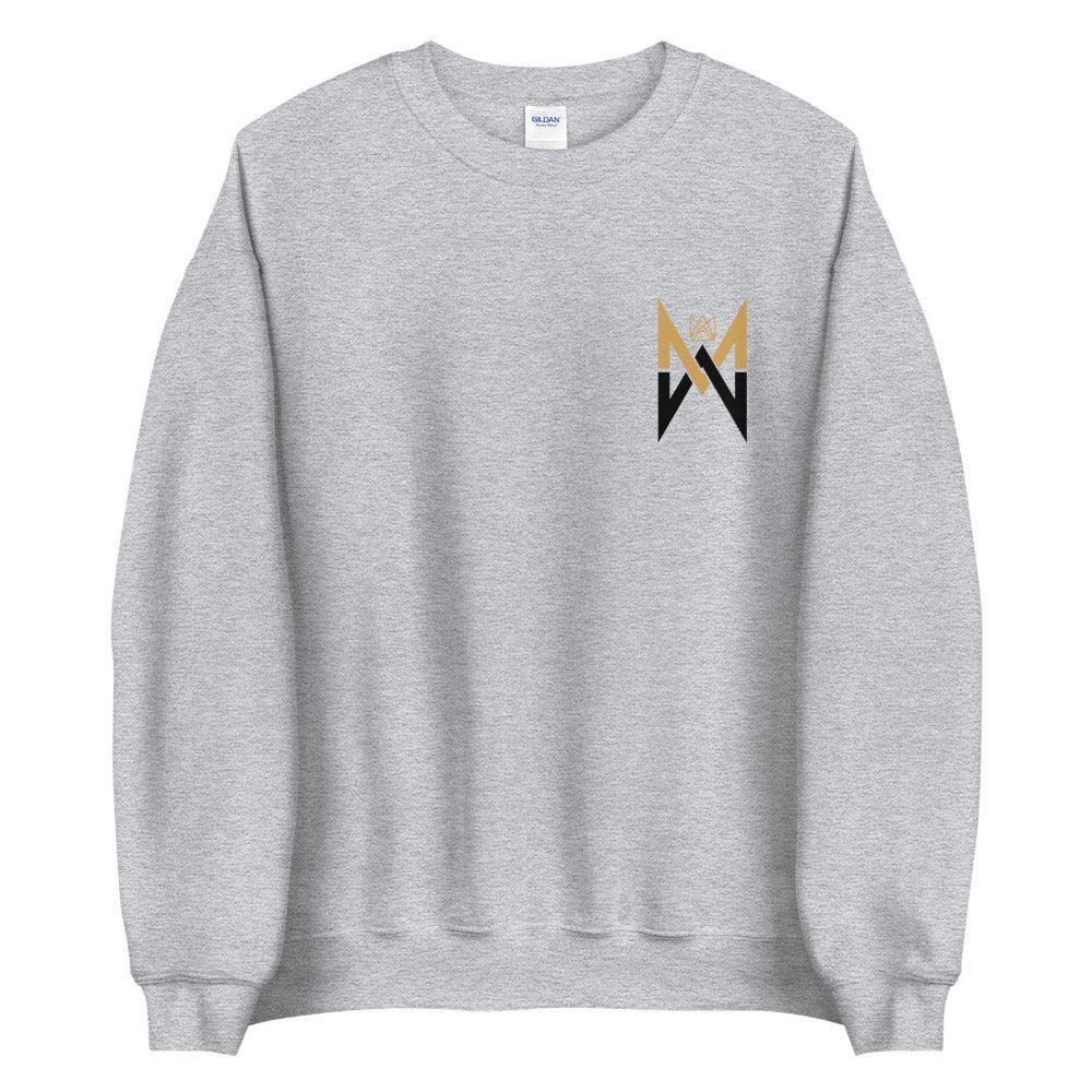 Malachi Wideman "MW" Sweatshirt - Fan Arch