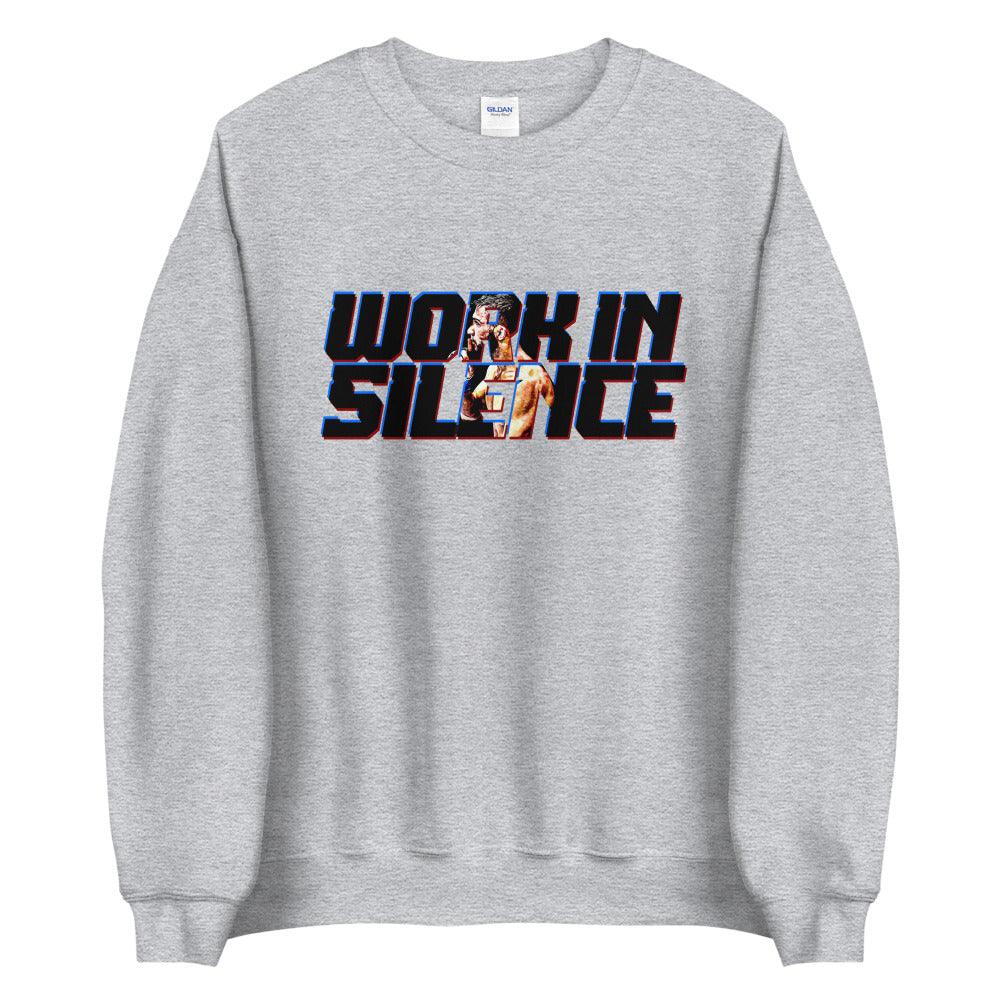 Saidyokub Kakhramonov "Work In Silence" Sweatshirt - Fan Arch