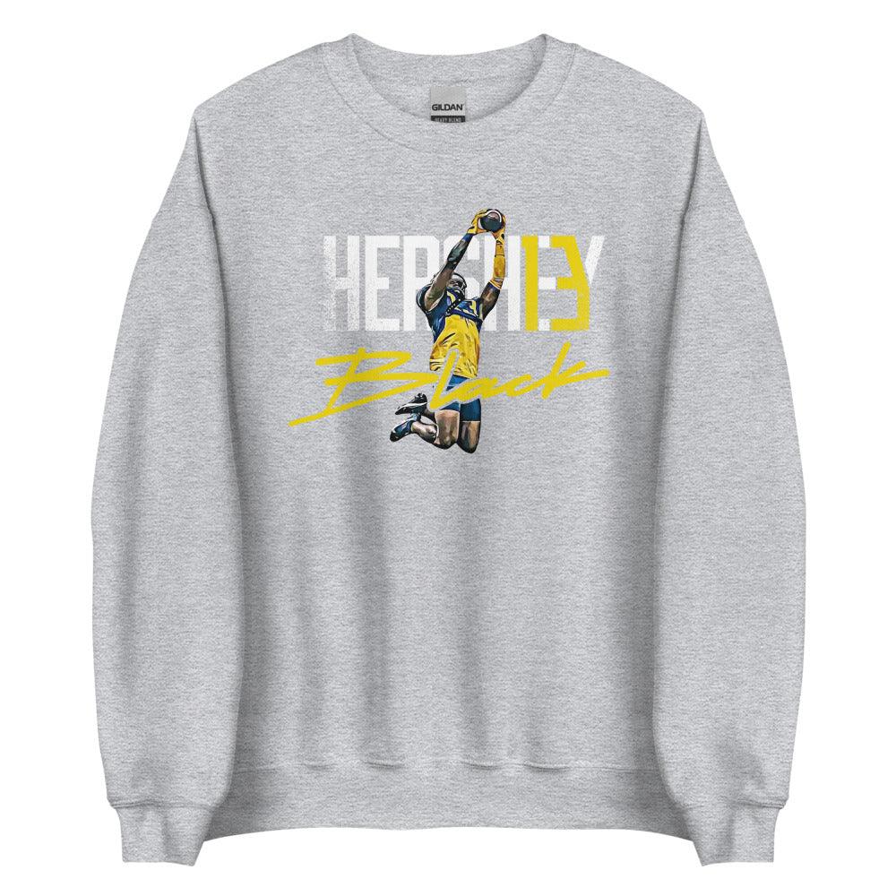 Hershey Black “Essential” Sweatshirt - Fan Arch