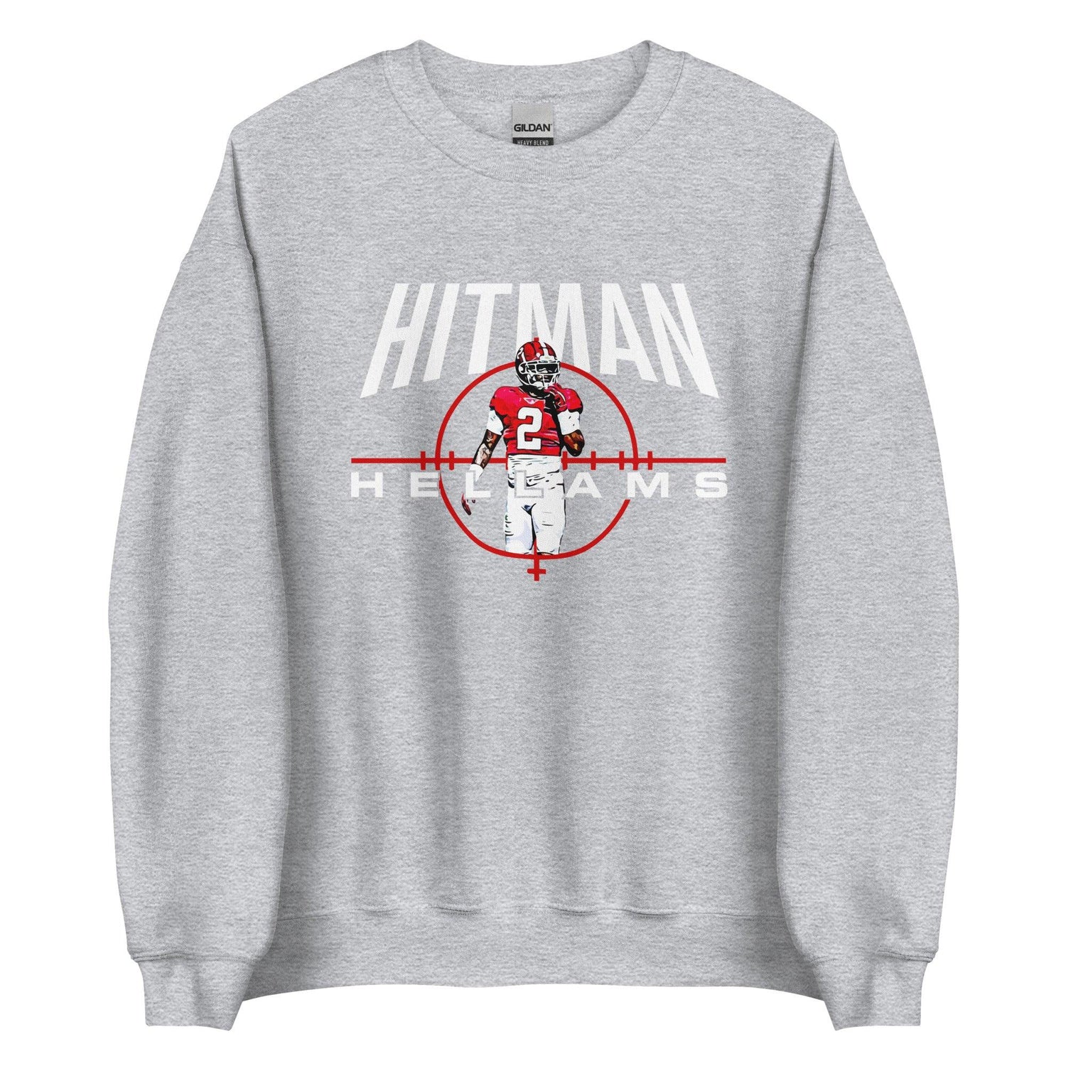 DeMarcco Hellams "Hitman" Sweatshirt - Fan Arch