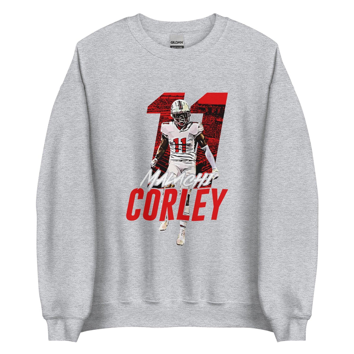 Malachi Corley “Essential” Sweatshirt - Fan Arch