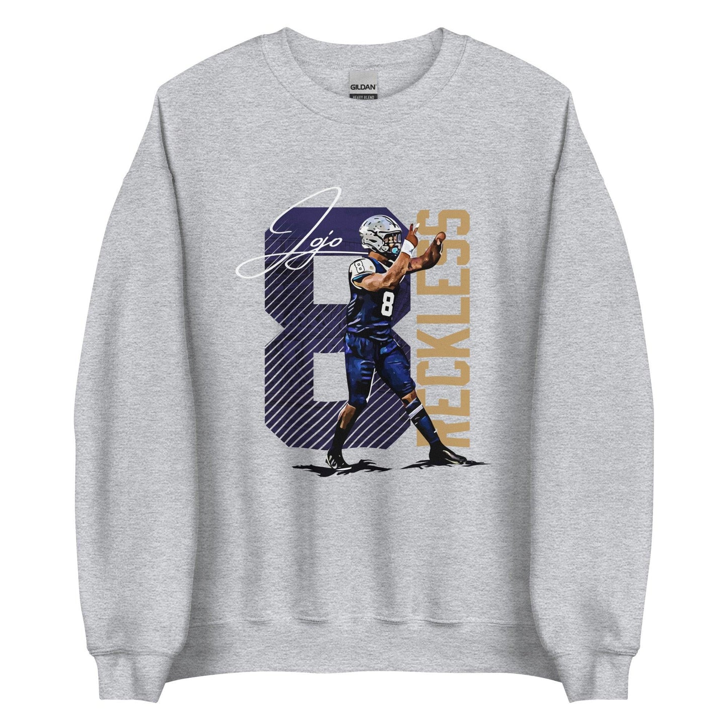 Josiah Silver “Essential” Sweatshirt - Fan Arch