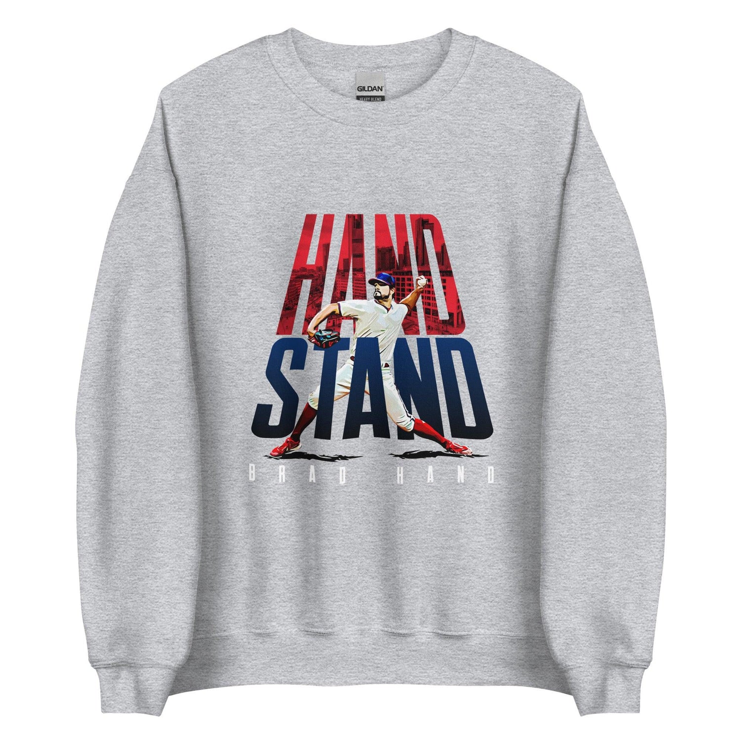 Brad Hand "Hand Stand" Sweatshirt - Fan Arch