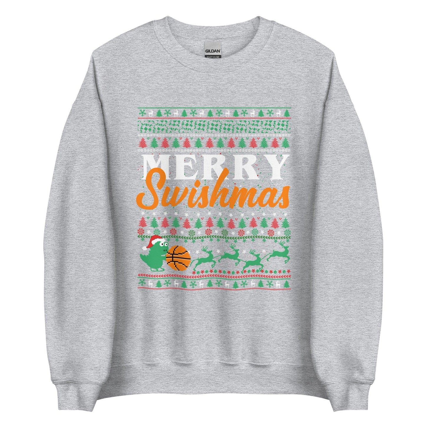 Ugly Holiday Sweaters “Merry Swishmas” - Fan Arch