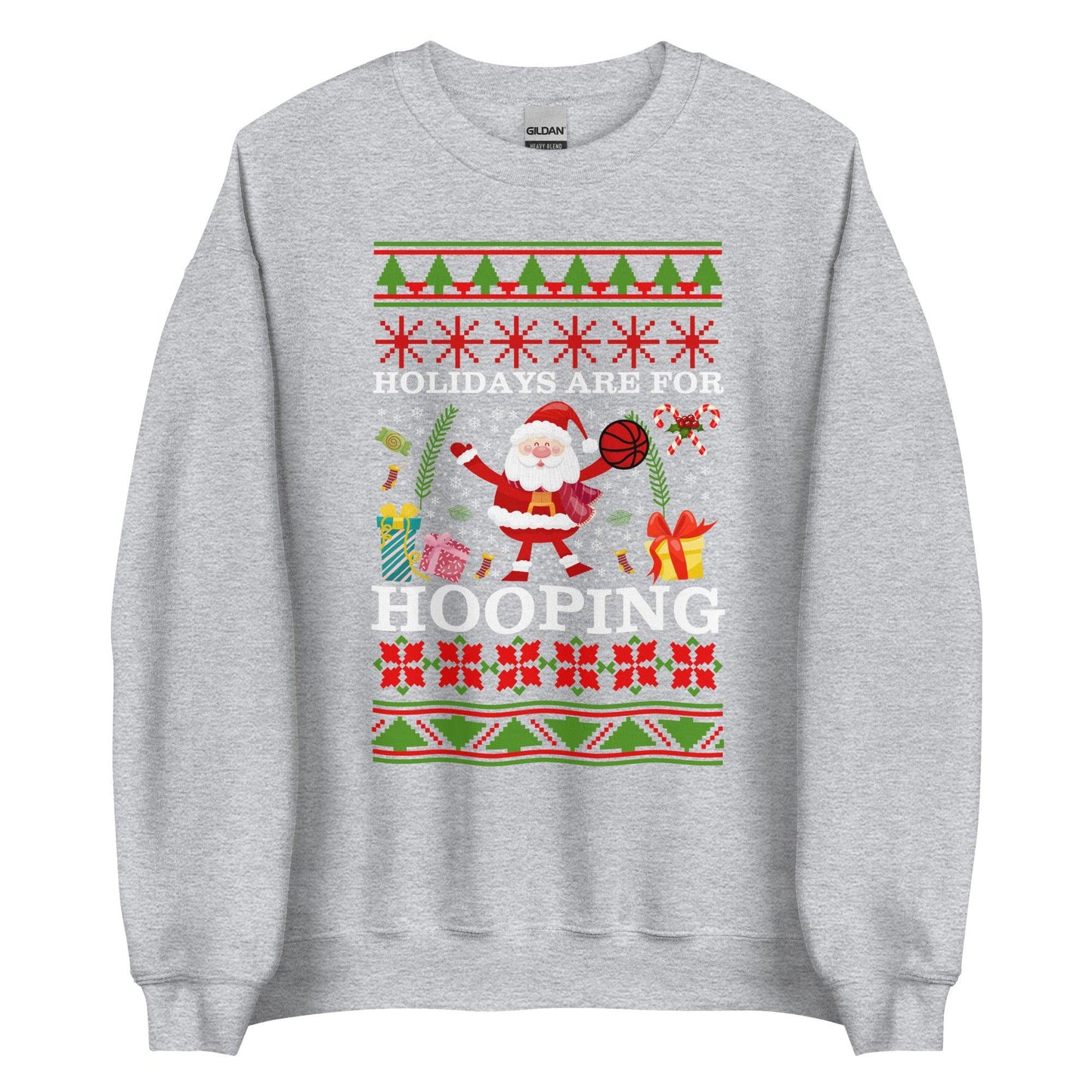 Ugly Holiday Sweaters “Always Hooping” - Fan Arch