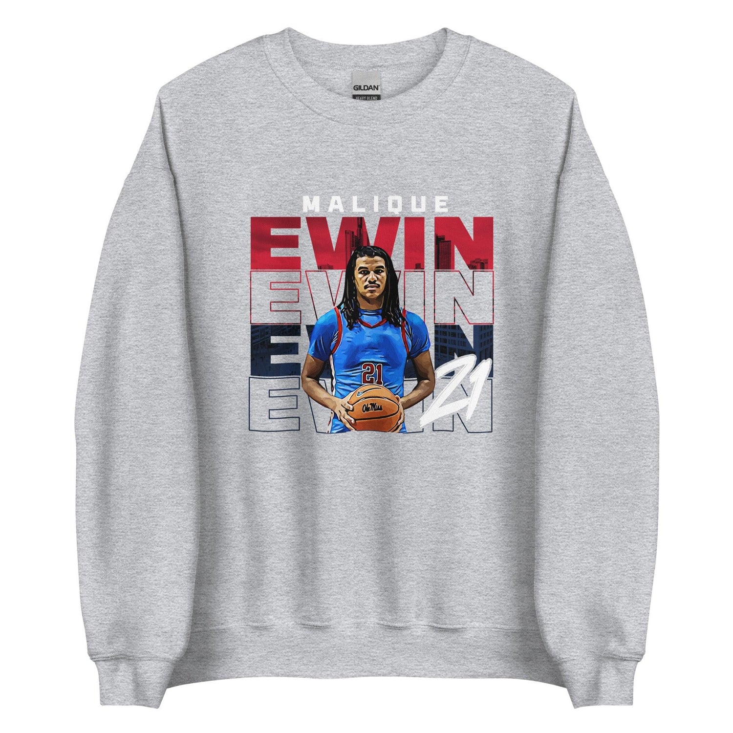 Malique Ewin "Gameday" Sweatshirt - Fan Arch