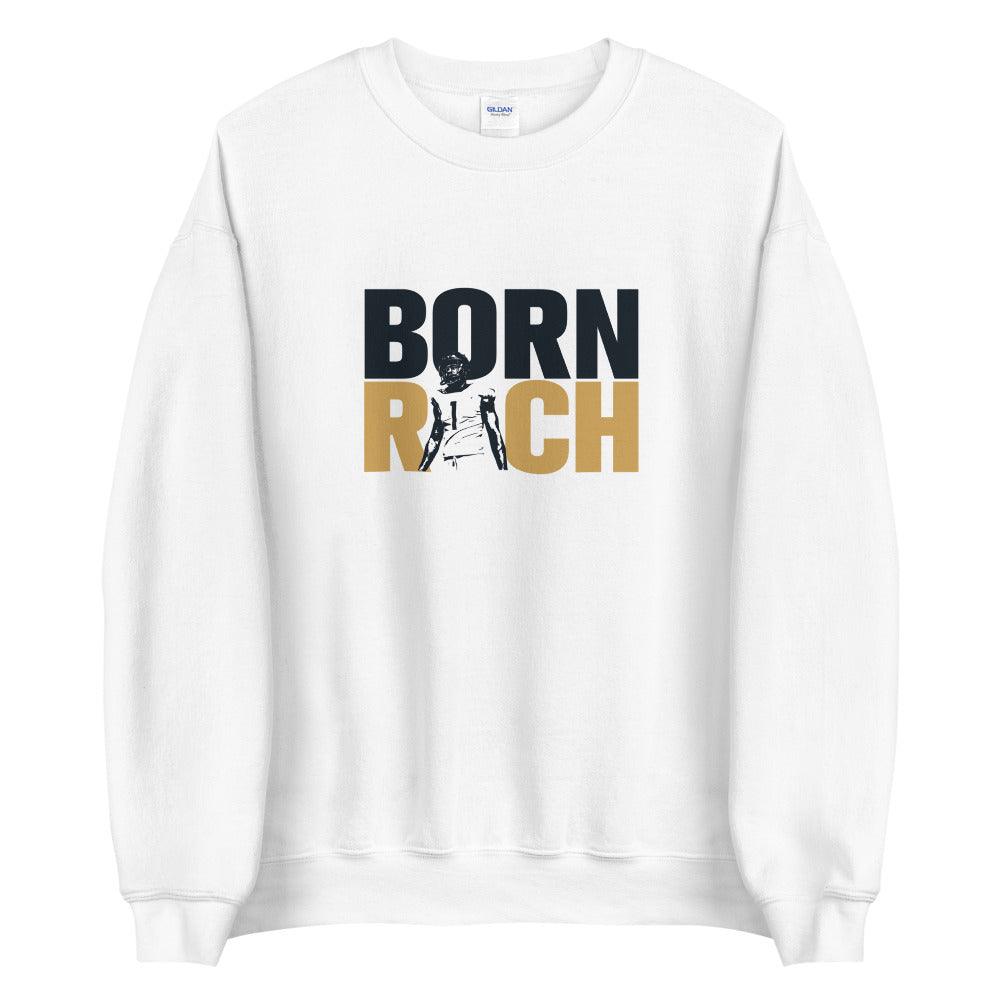 TJ Simmons "Born Rich" Sweatshirt - Fan Arch