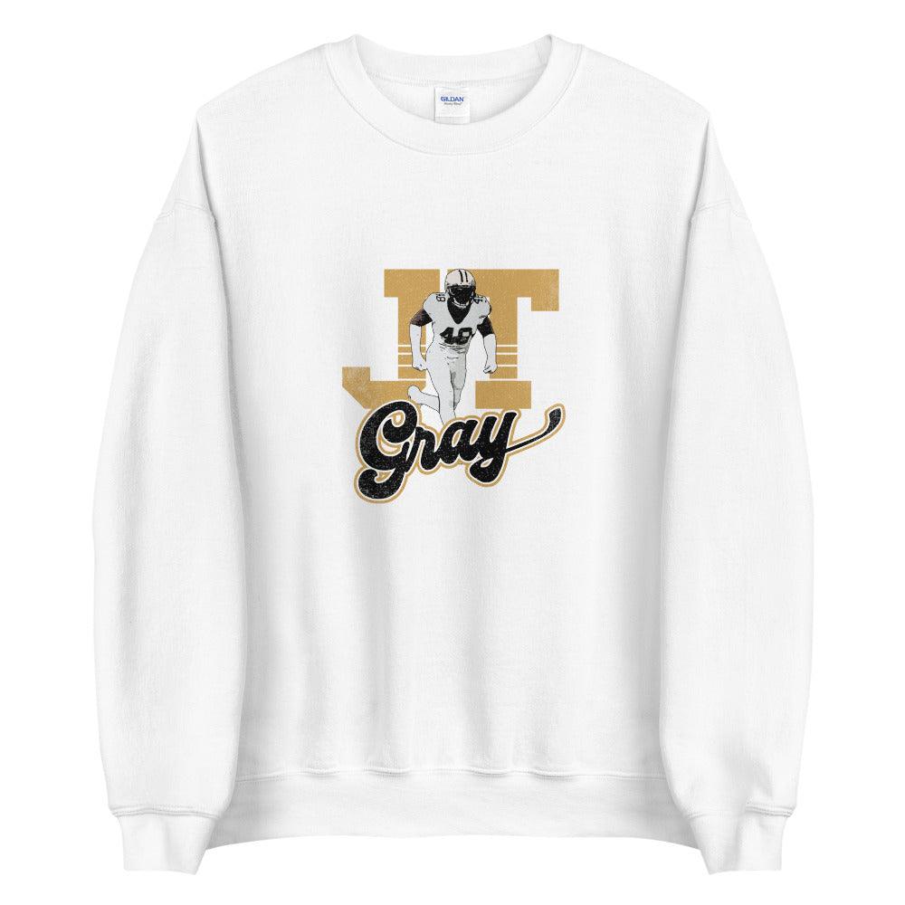 JT Gray "Throwback" Sweatshirt - Fan Arch