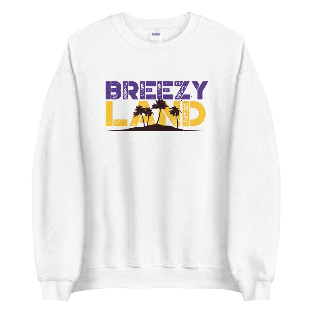 Bashaud Breeland "BREEZY LAND" Sweatshirt - Fan Arch