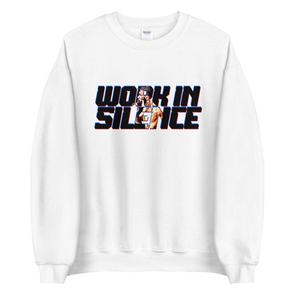 Saidyokub Kakhramonov "Work In Silence" Sweatshirt - Fan Arch