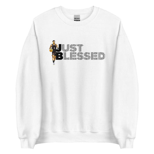 Jordan Burns "Just Blessed" Sweatshirt - Fan Arch