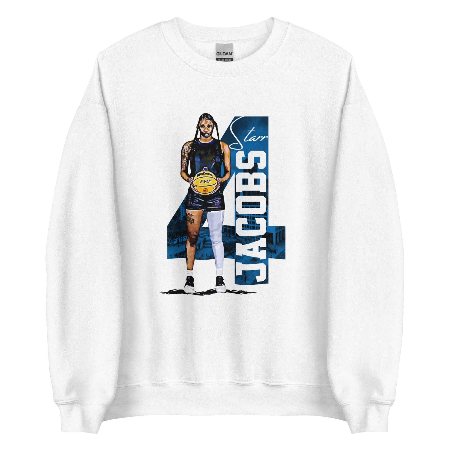 Starr Jacobs "Royalty" Sweatshirt - Fan Arch