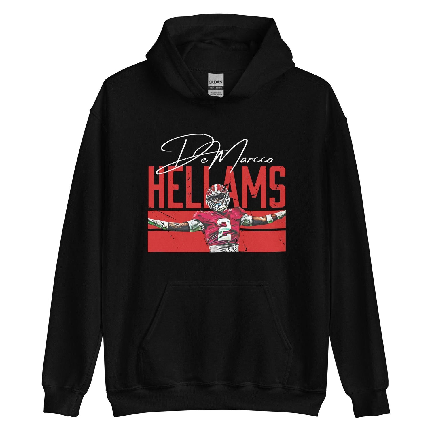 DeMarcco Hellams “Signature” Hoodie - Fan Arch