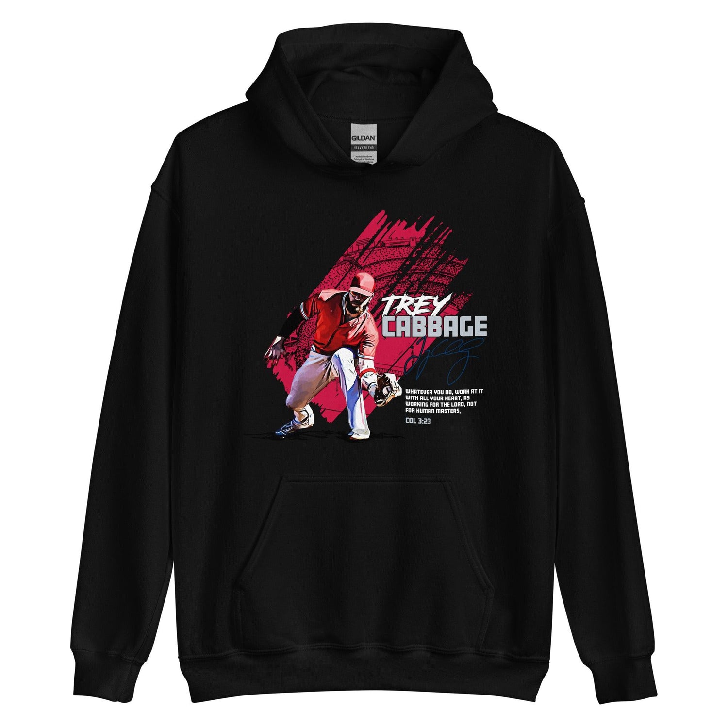 Trey Cabbage “Signature” Hoodie - Fan Arch