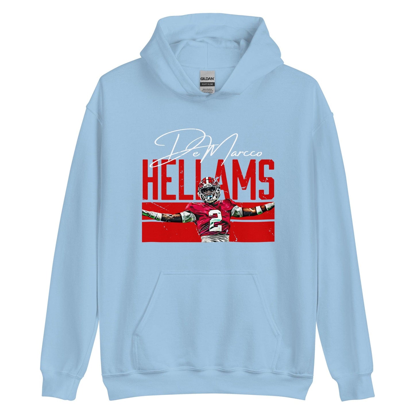 DeMarcco Hellams “Signature” Hoodie - Fan Arch