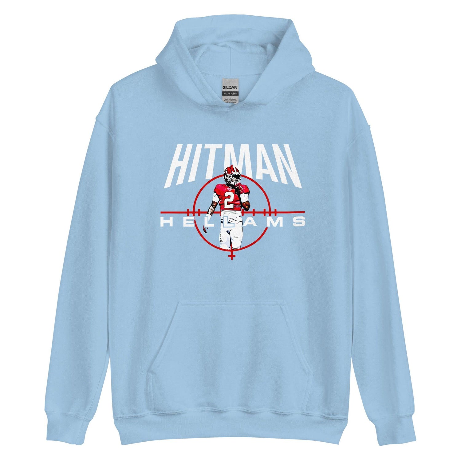 DeMarcco Hellams "Hitman" Hoodie - Fan Arch