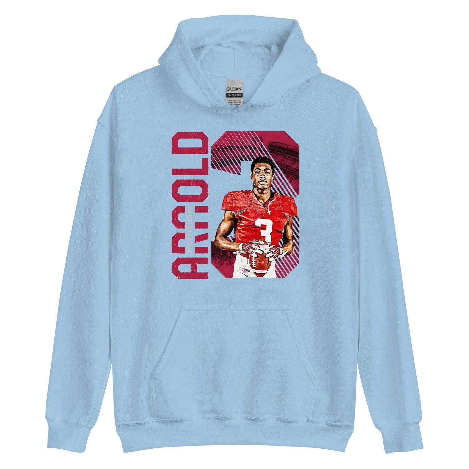 Terrion Arnold "3" Hoodie - Fan Arch