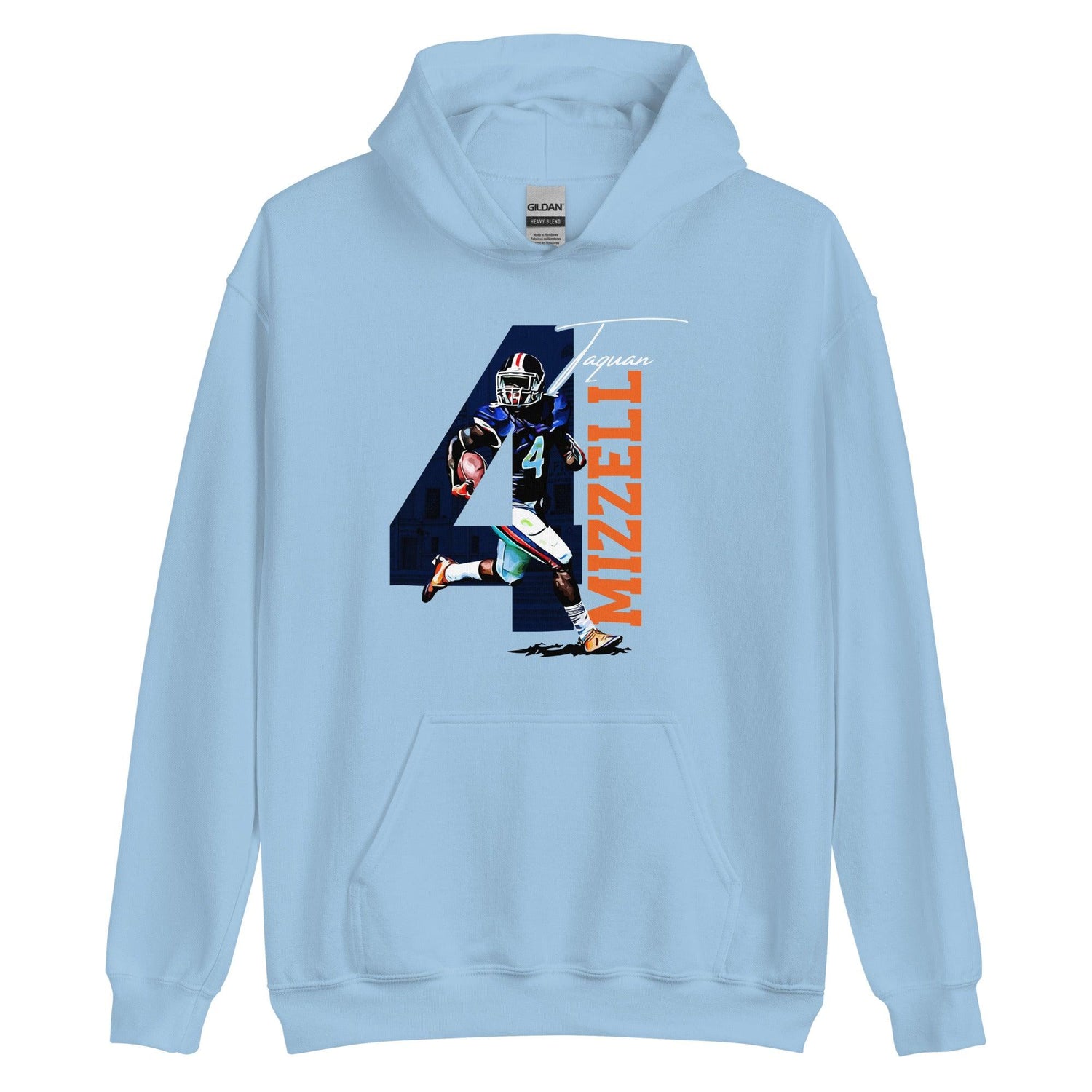 Taquan Mizzell Sr. "4" Hoodie - Fan Arch