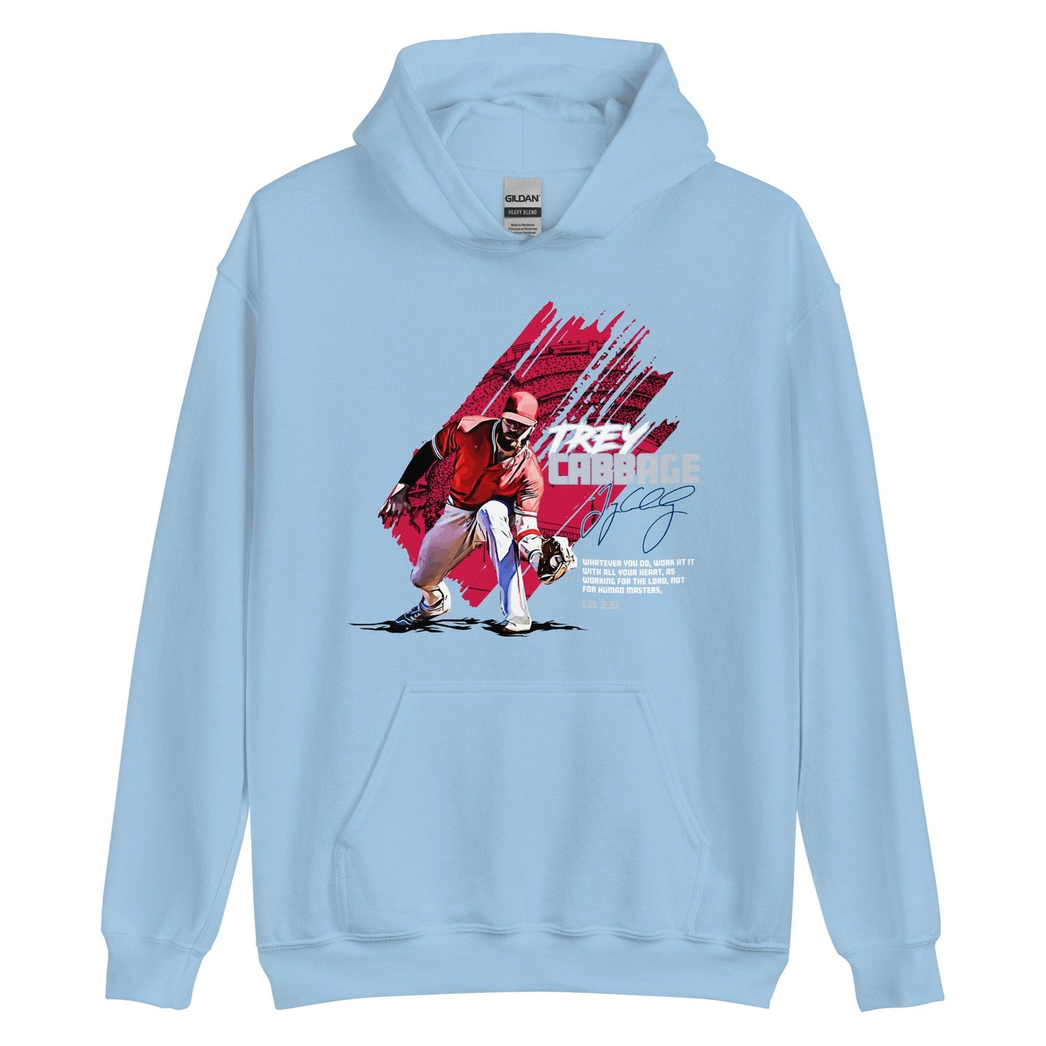 Trey Cabbage “Signature” Hoodie - Fan Arch