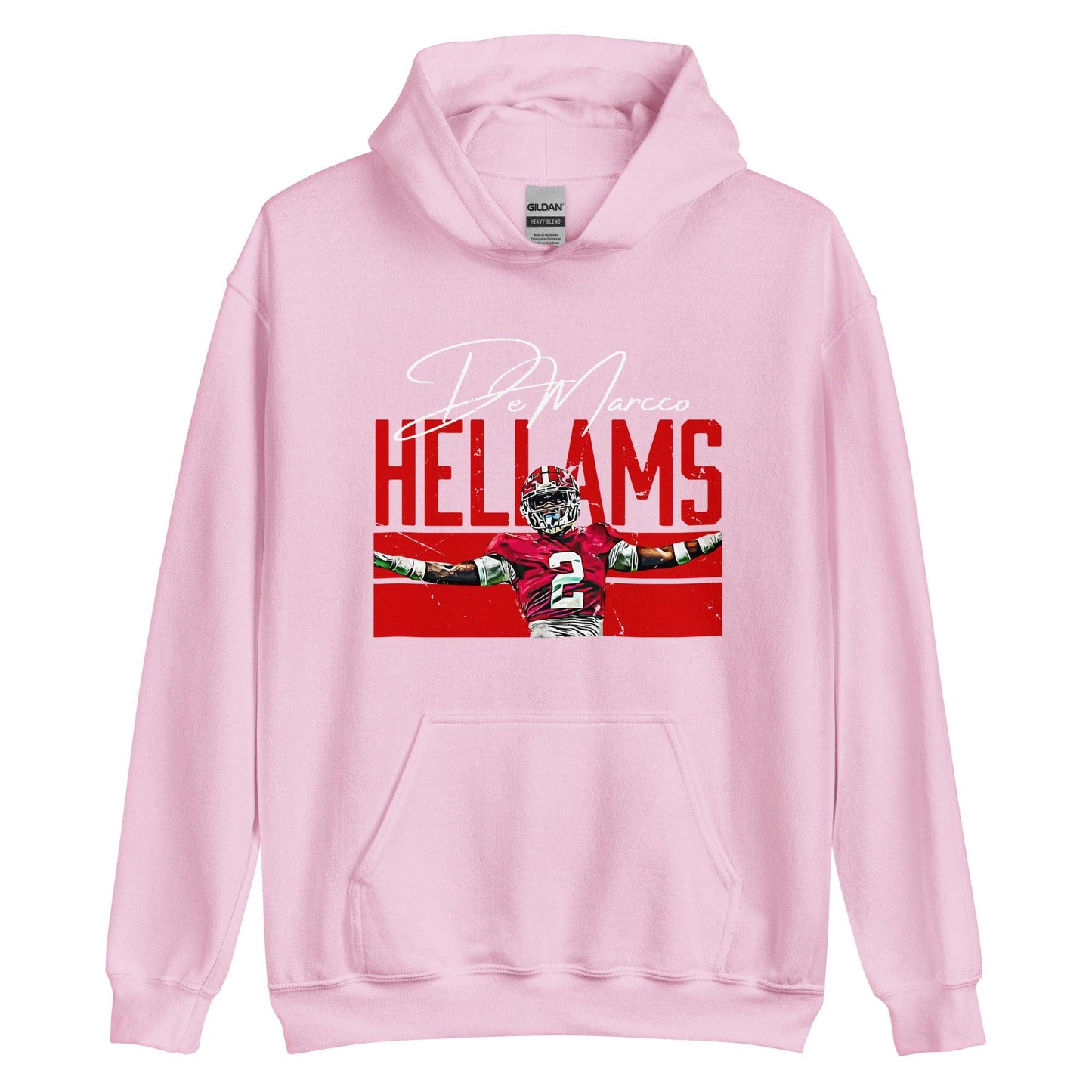 DeMarcco Hellams “Signature” Hoodie - Fan Arch