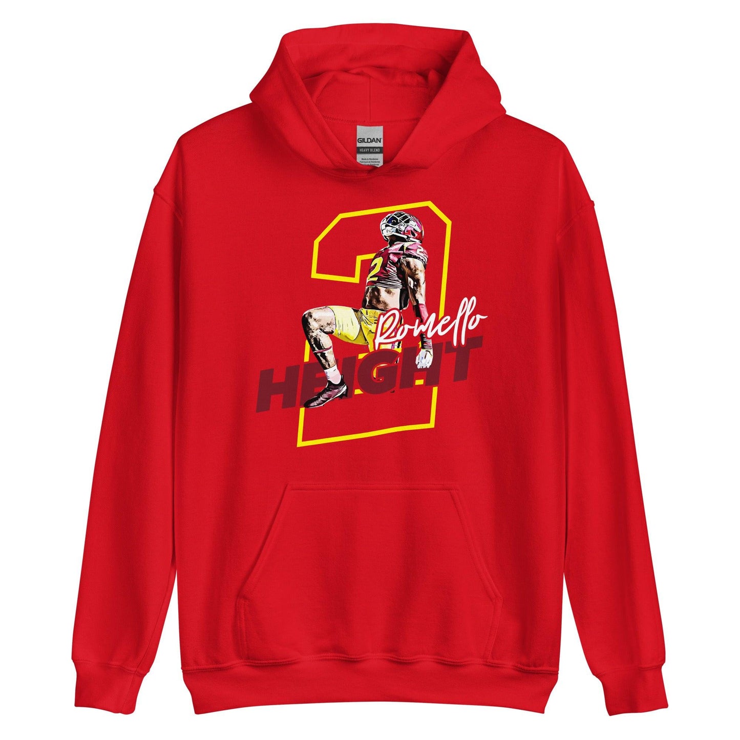 Romello Height "Next Level" Hoodie - Fan Arch