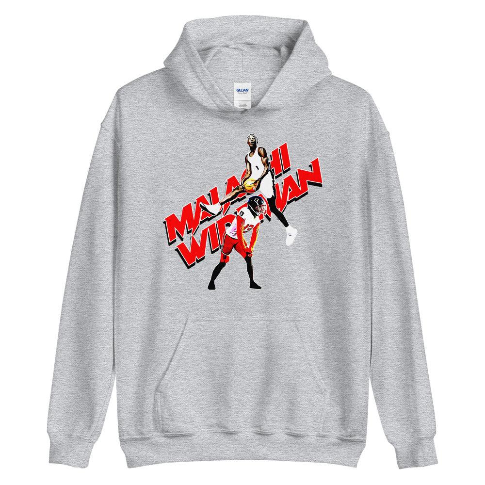 Malachi Wideman "Dual Threat" Hoodie - Fan Arch