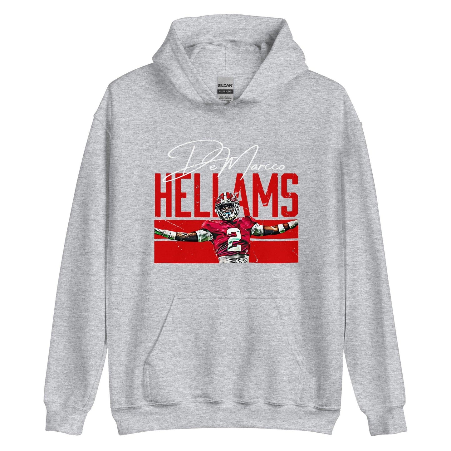 DeMarcco Hellams “Signature” Hoodie - Fan Arch