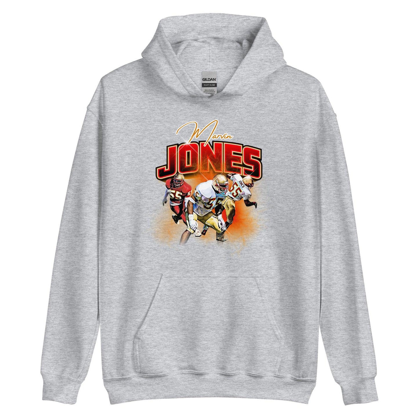 Marvin Jones "Vintage" Hoodie - Fan Arch