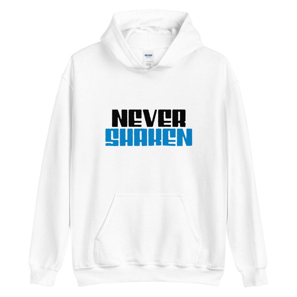Justin March "Never Shaken" Hoodie - Fan Arch