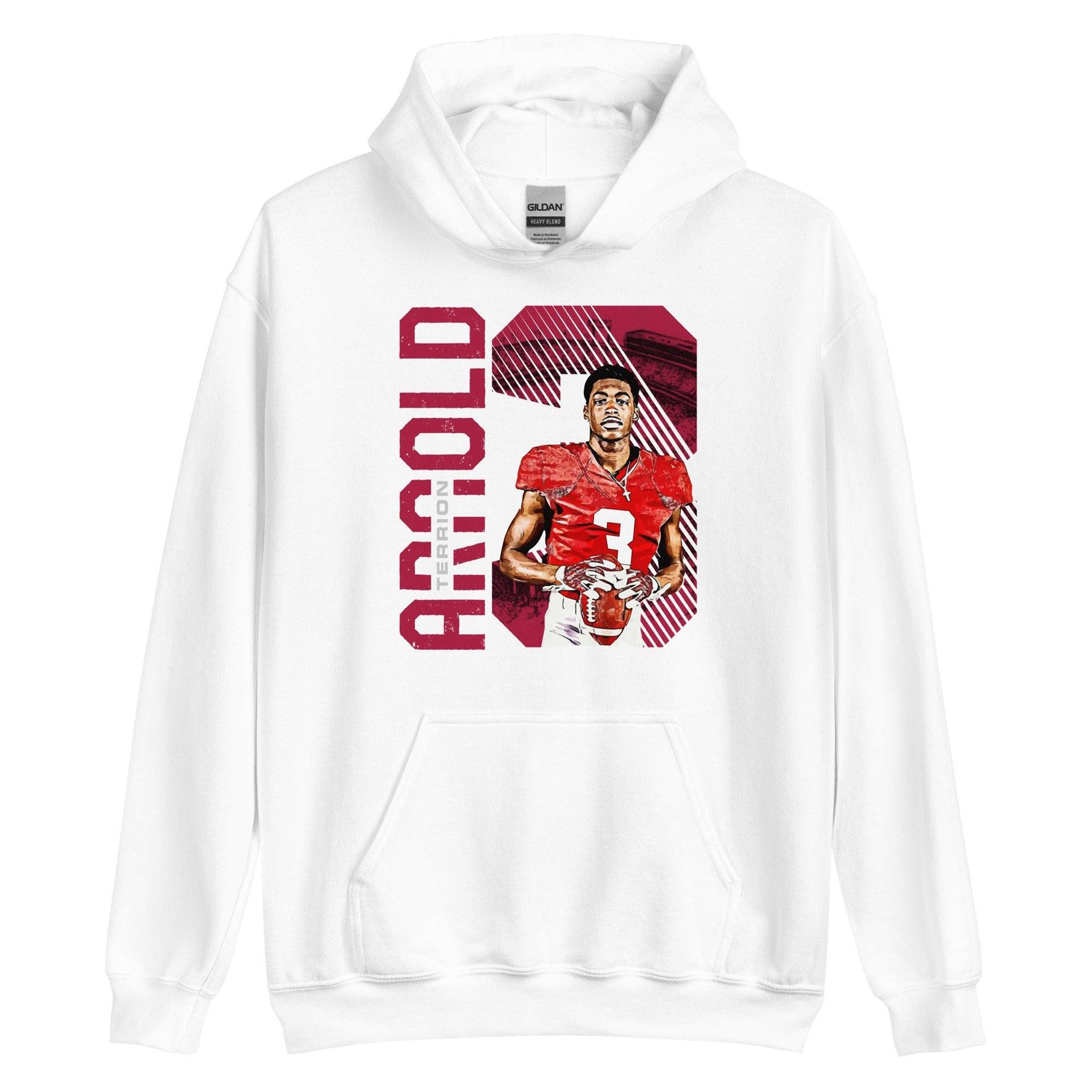 Terrion Arnold "3" Hoodie - Fan Arch