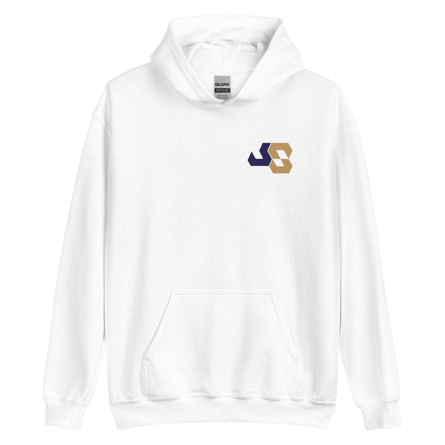 Josiah Silver “JS8” Hoodie - Fan Arch