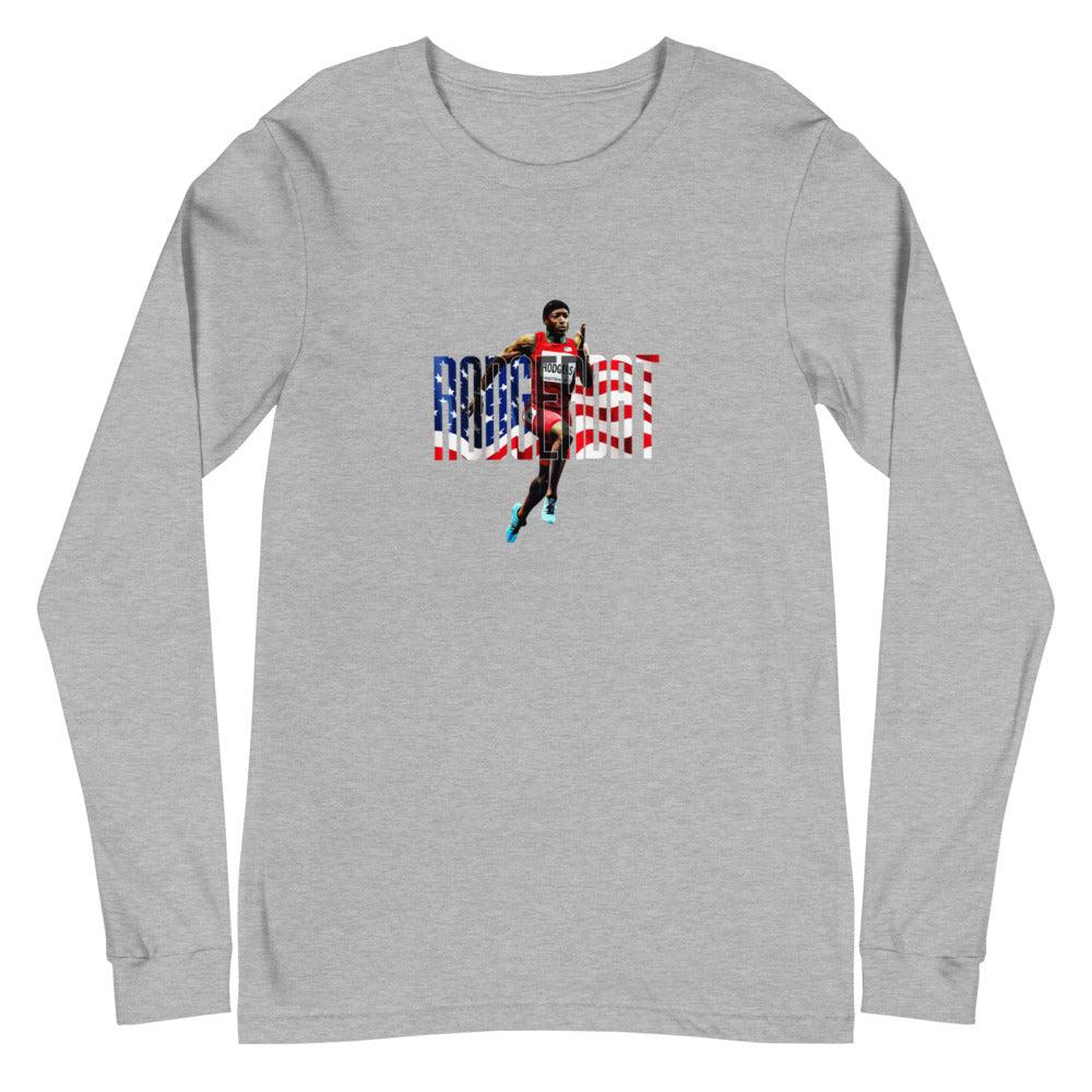 Mike Rodgers "USA" Long Sleeve Tee - Fan Arch