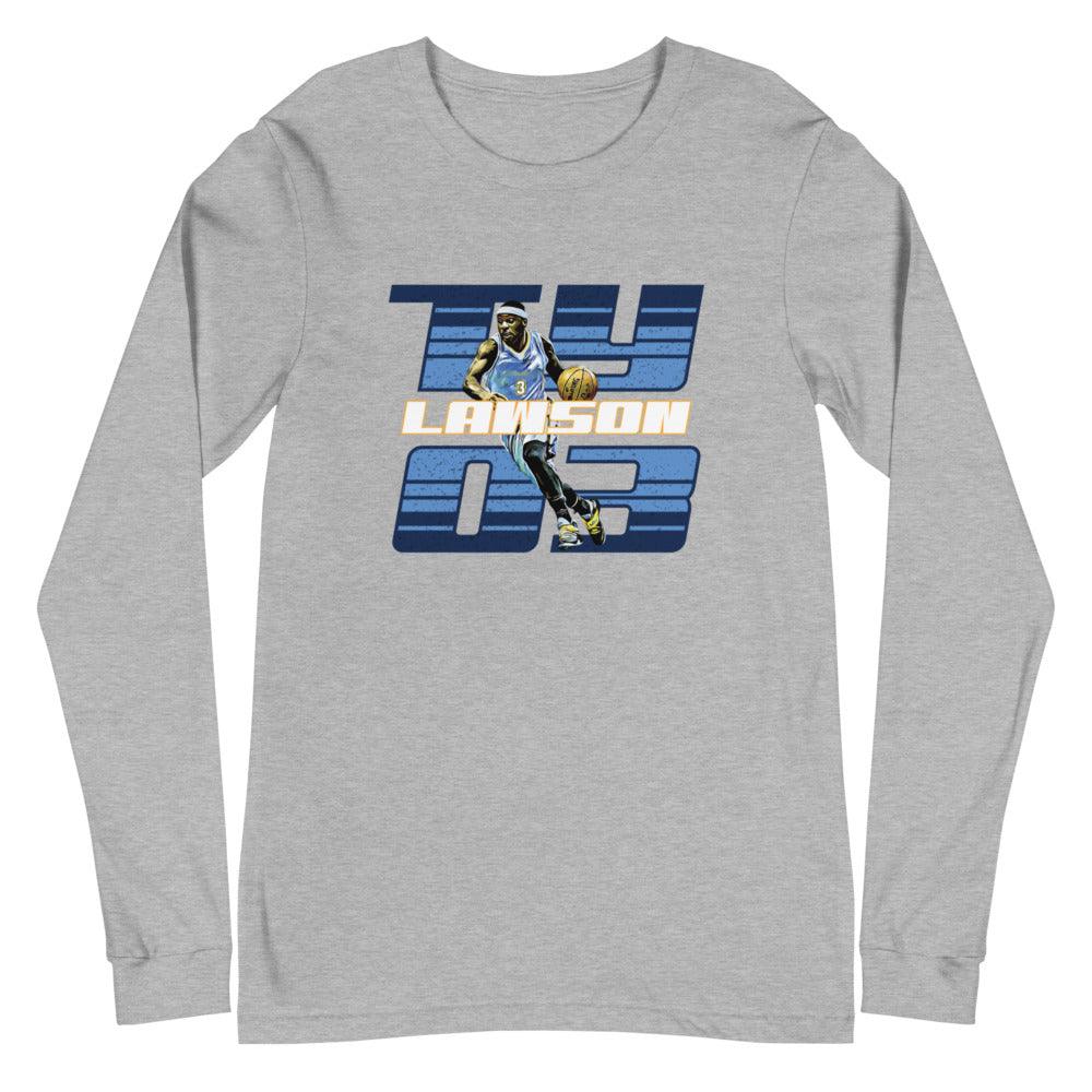 Ty Lawson "Retro" Long Sleeve Tee - Fan Arch