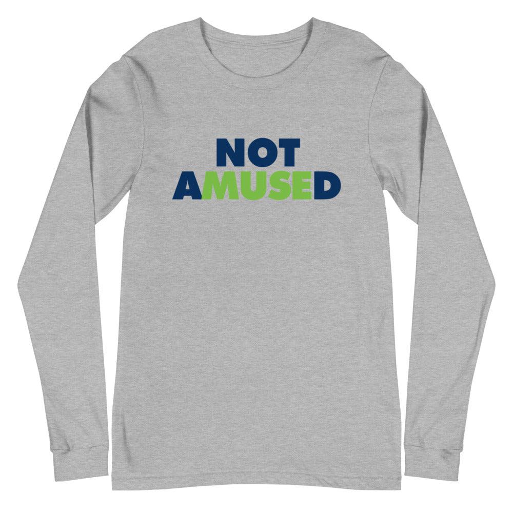 Tanner Muse "Not Amused" Long Sleeve Tee - Fan Arch