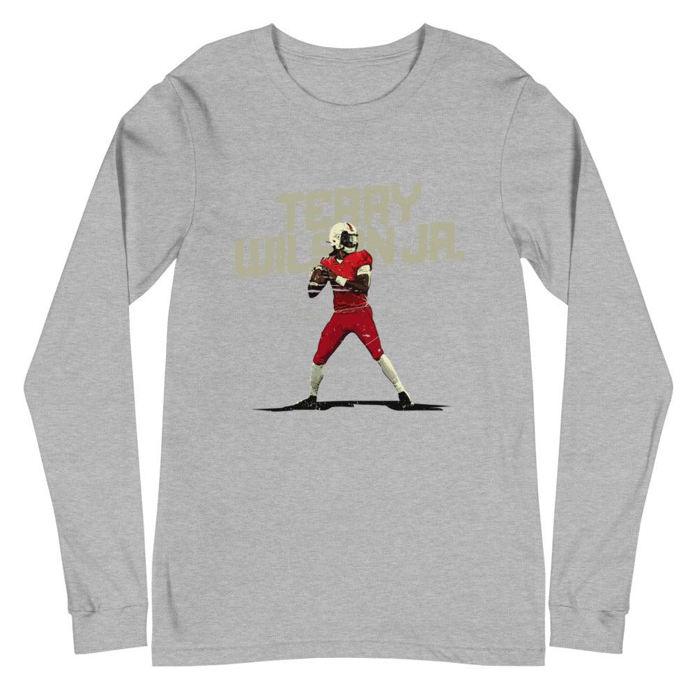 Terry Wilson Jr. “Terry” Long Sleeve Tee - Fan Arch