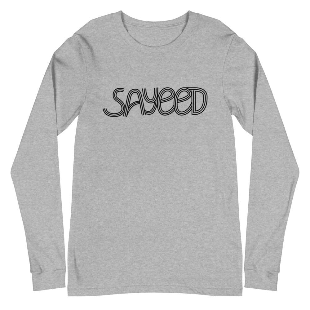 Sayeed Pridgett "Oakland" Long Sleeve Tee - Fan Arch