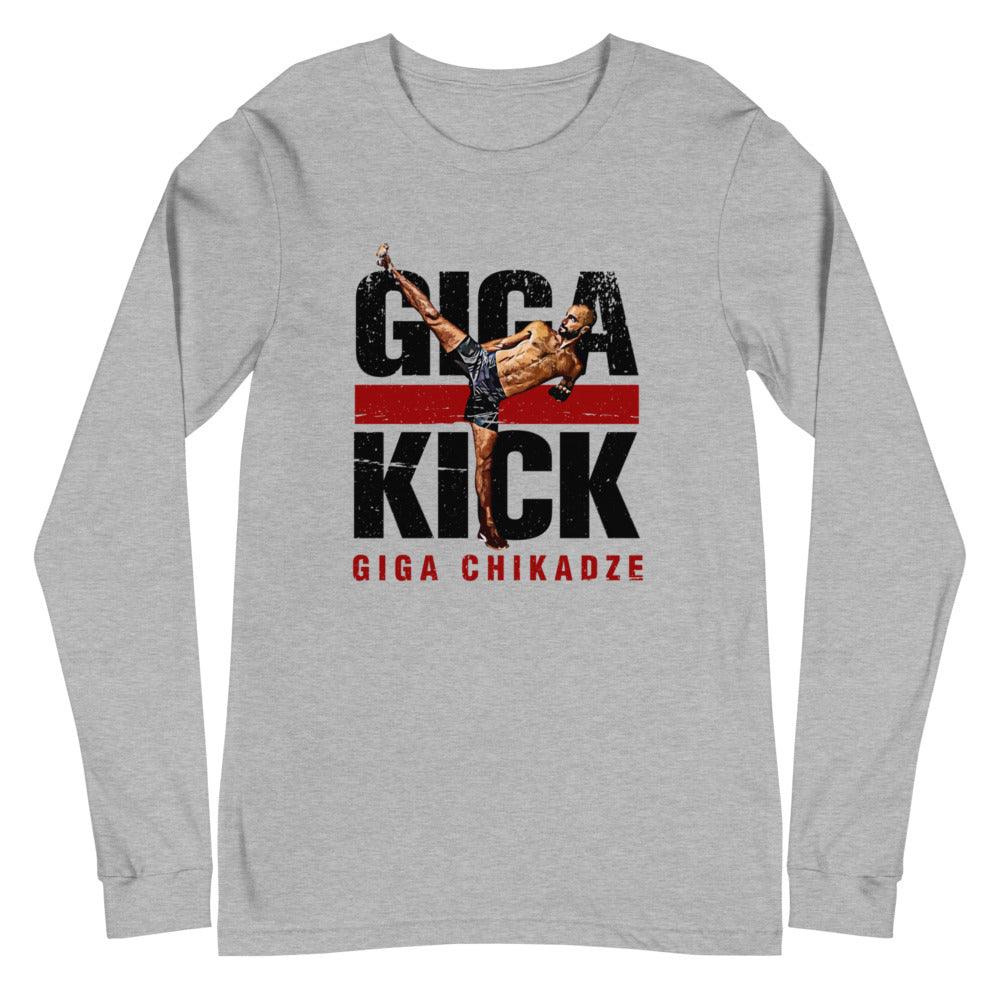 Giga Chikadze "GIGA KICK" Long Sleeve Tee - Fan Arch
